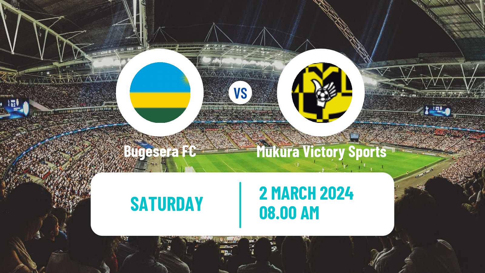 Soccer Rwanda Premier League Bugesera - Mukura Victory Sports