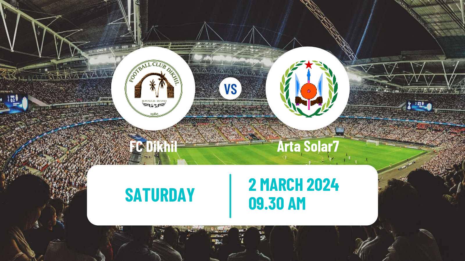Soccer Djibouti Premier League Dikhil - Arta Solar7
