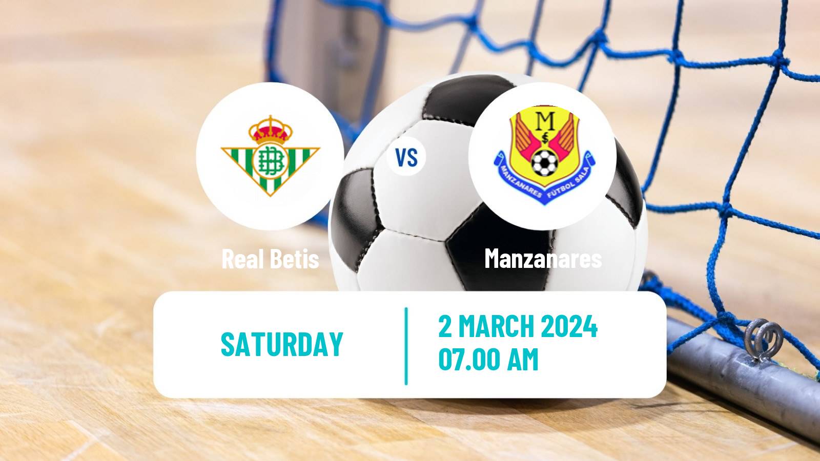 Futsal Spanish Primera Division Futsal Real Betis - Manzanares