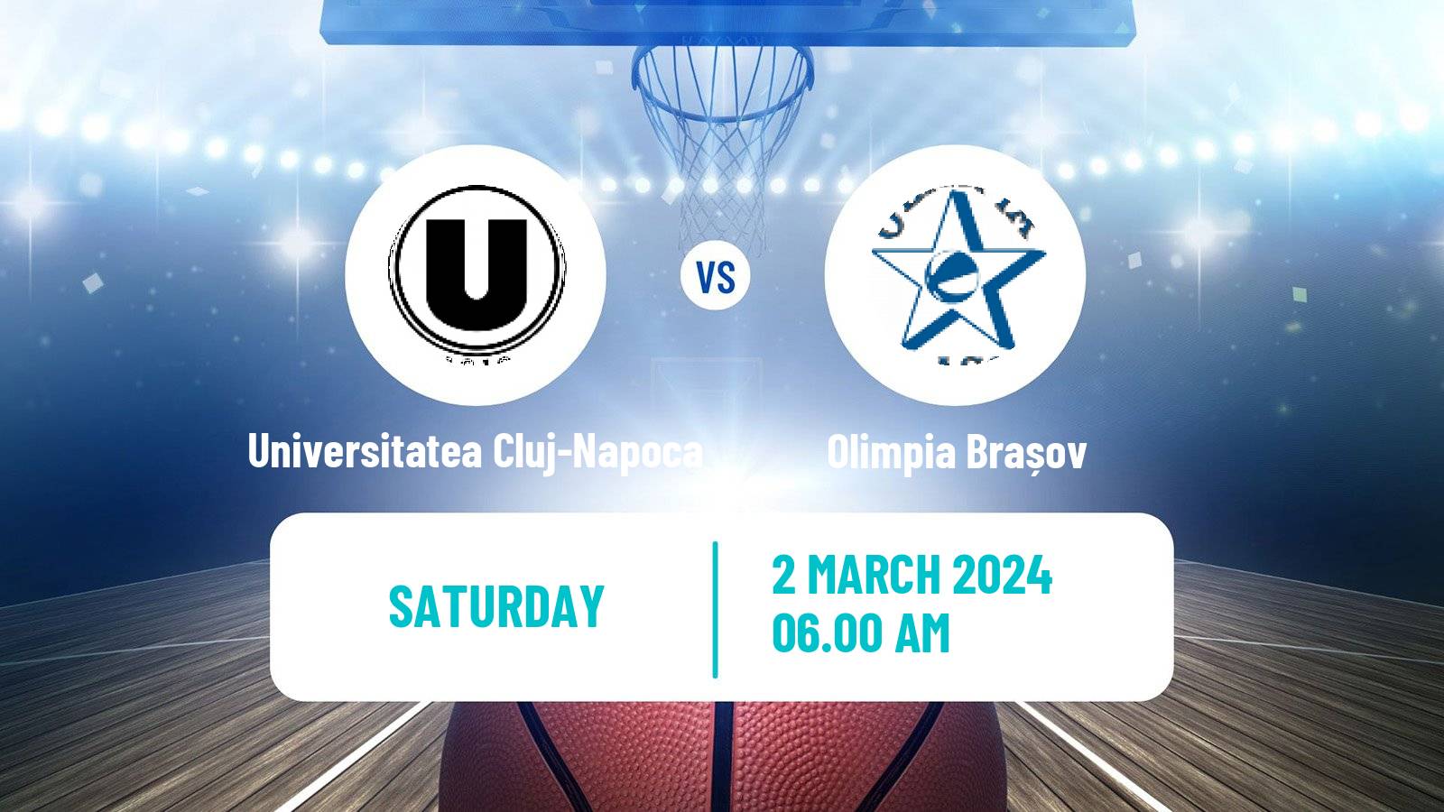 Basketball Romanian Liga National Basketball Women Universitatea Cluj-Napoca - Olimpia Brașov