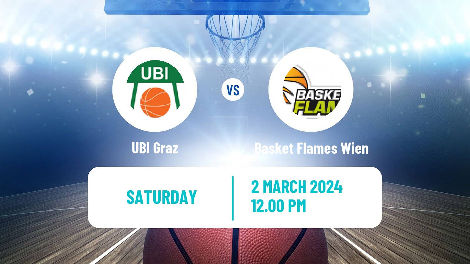 Basketball Austrian Basketball Superliga Women UBI Graz - Basket Flames Wien