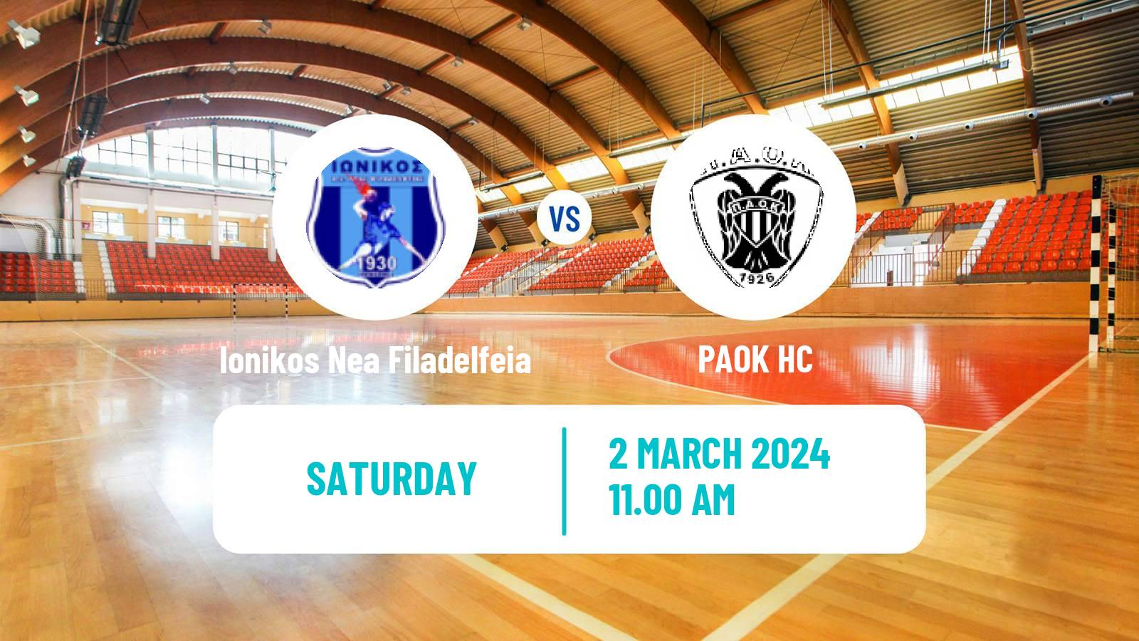 Handball Greek A1 Handball Ionikos Nea Filadelfeia - PAOK