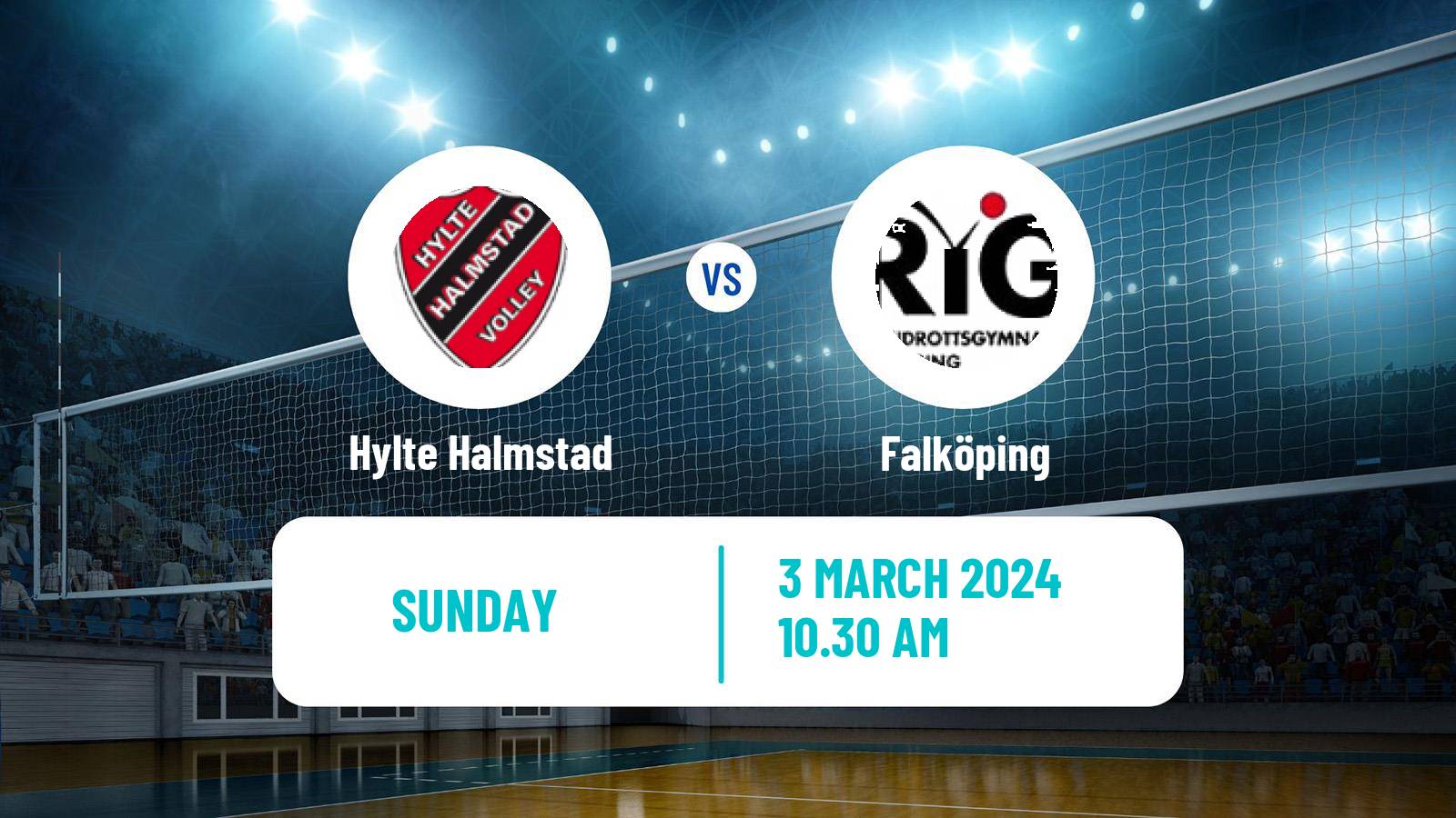 Volleyball Swedish Elitserien Volleyball Women Hylte Halmstad - Falköping
