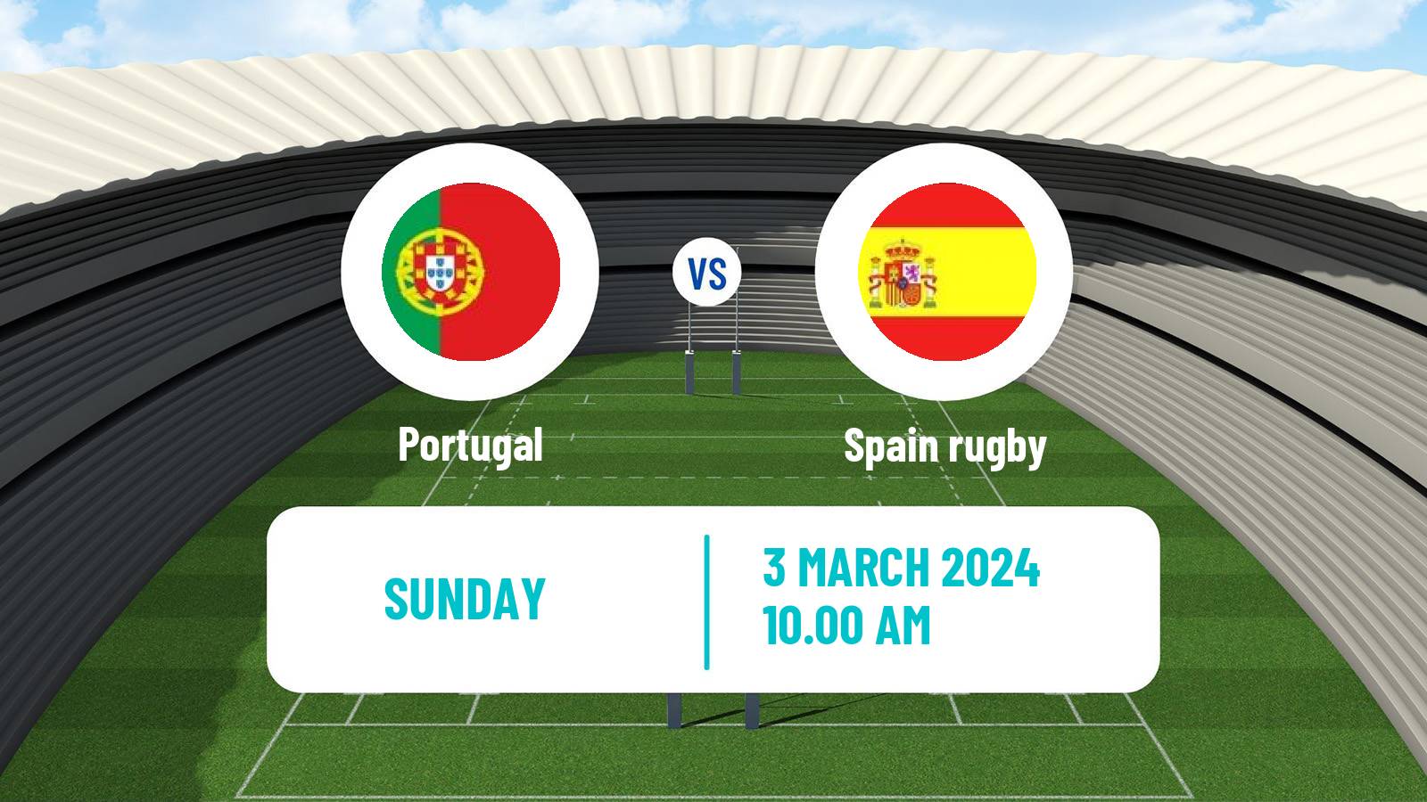 Rugby union Rugby Europe Championship Portugal - Spain