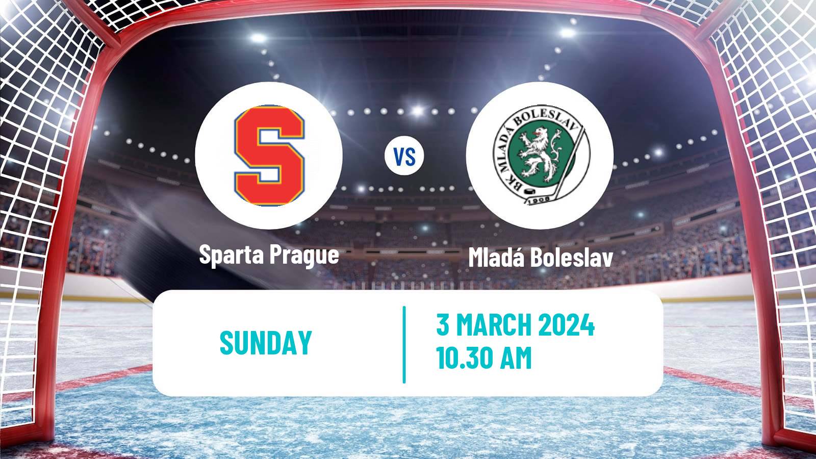 Hockey Czech Extraliga Sparta Prague - Mladá Boleslav