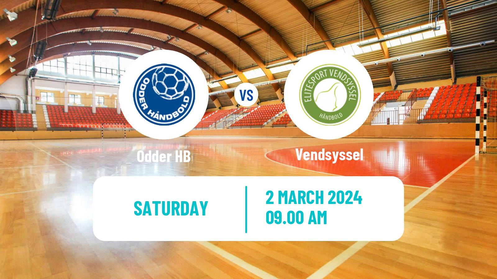 Handball Danish 1 Division Handball Odder HB - Vendsyssel