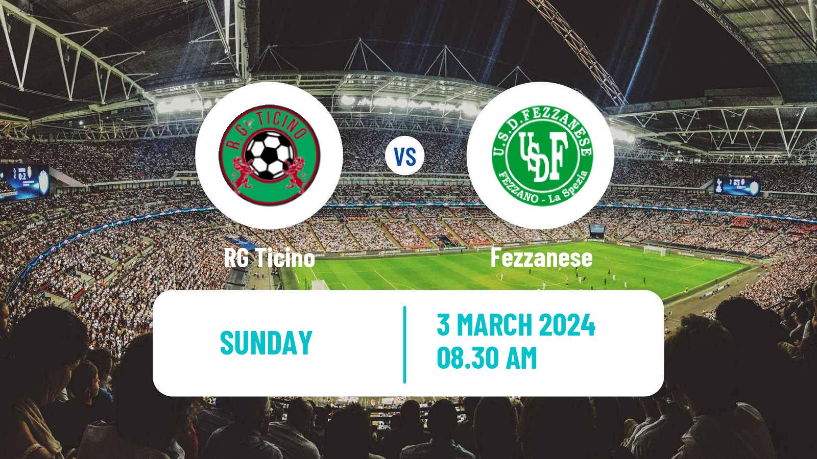 Soccer Italian Serie D - Group A Ticino - Fezzanese