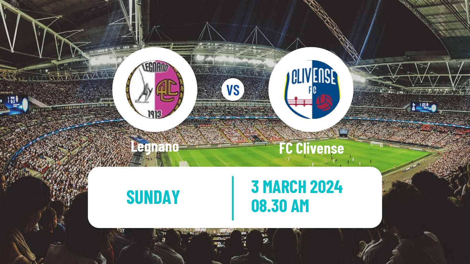 Soccer Italian Serie D - Group B Legnano - Clivense