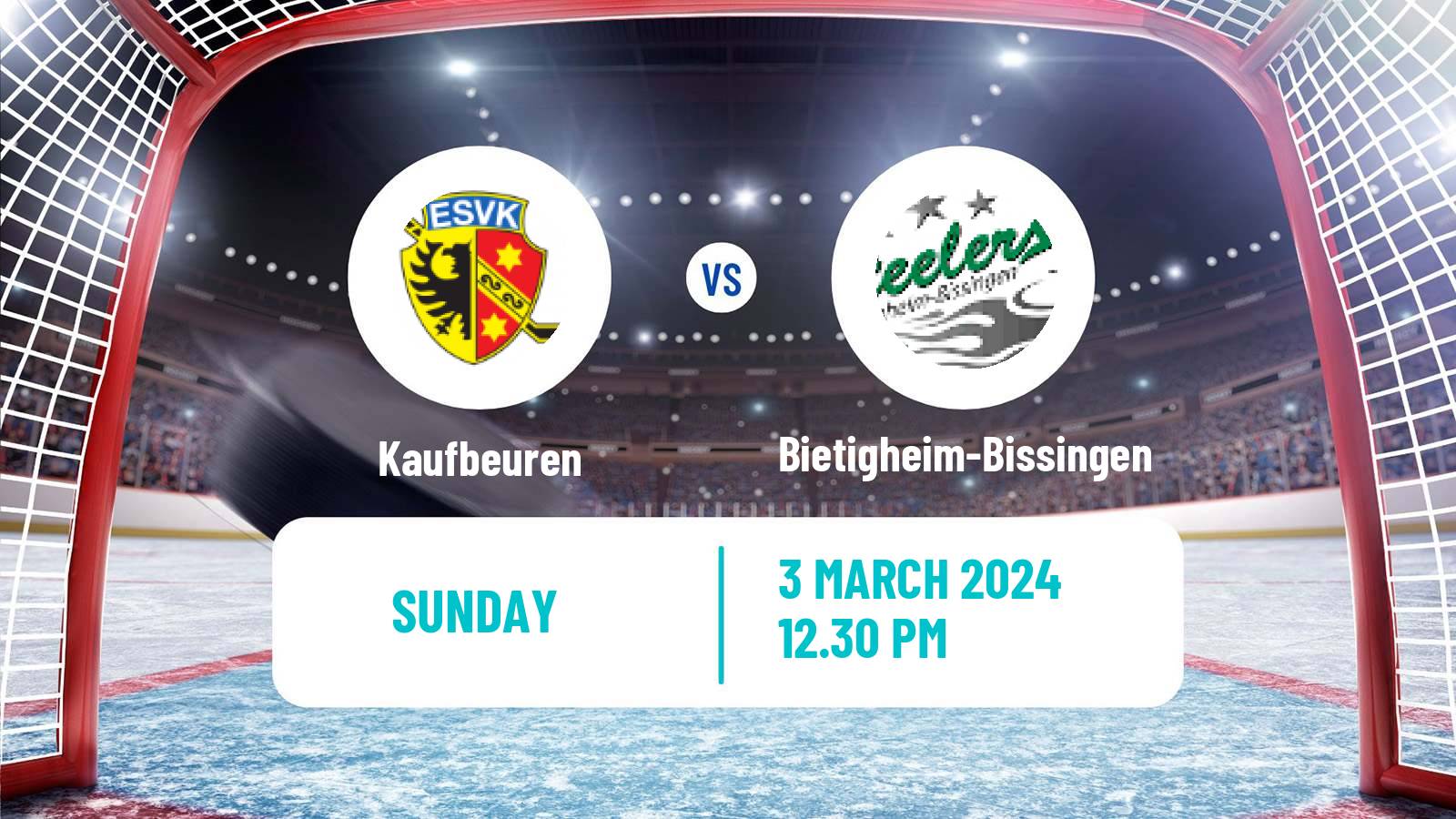 Hockey German DEL2 Kaufbeuren - Bietigheim-Bissingen