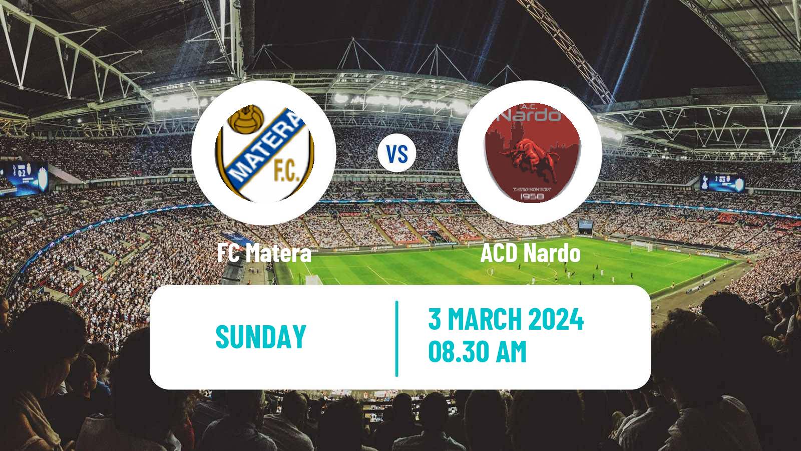Soccer Italian Serie D - Group H Matera - Nardo