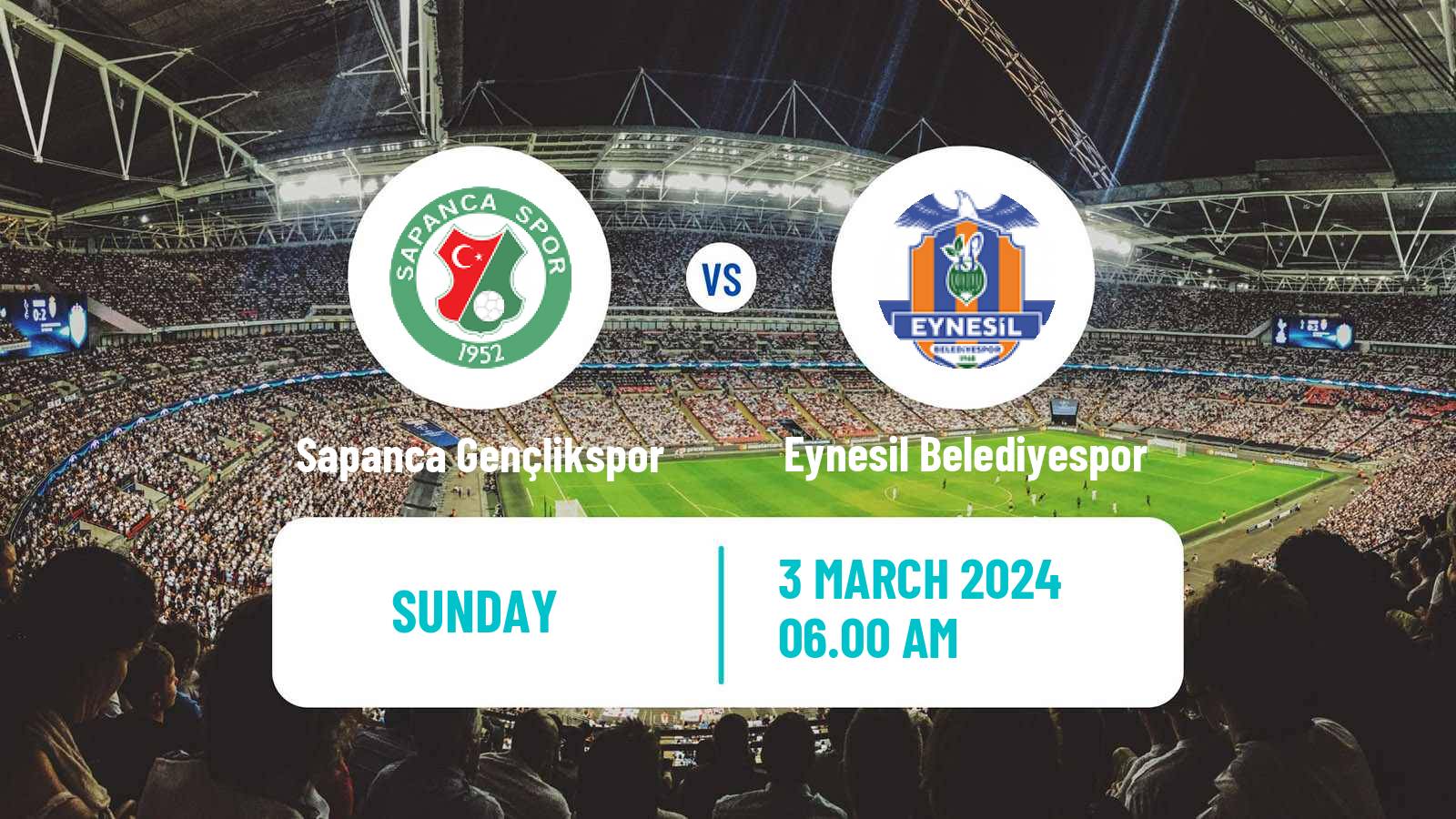 Soccer Turkish 3 Lig Group 2 Sapanca Gençlikspor - Eynesil Belediyespor