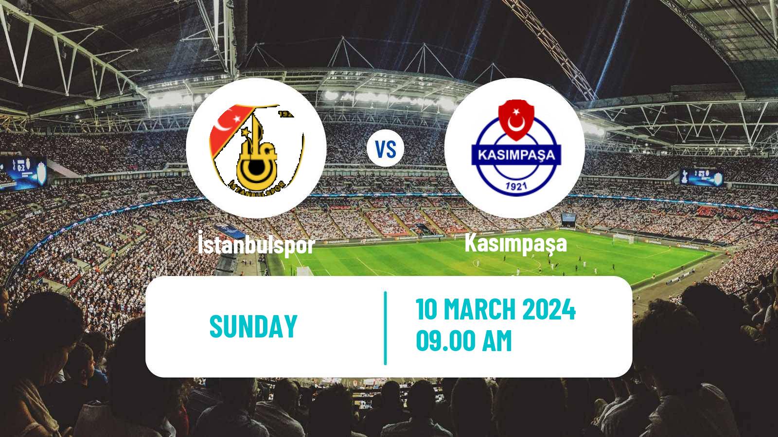 Soccer Turkish Super League İstanbulspor - Kasımpaşa