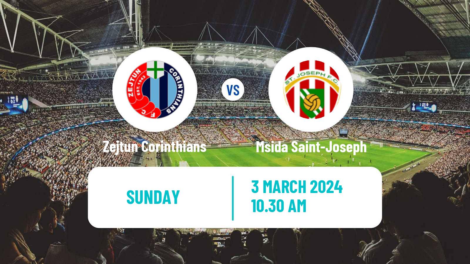 Soccer Maltese Challenge League Zejtun Corinthians - Msida Saint-Joseph