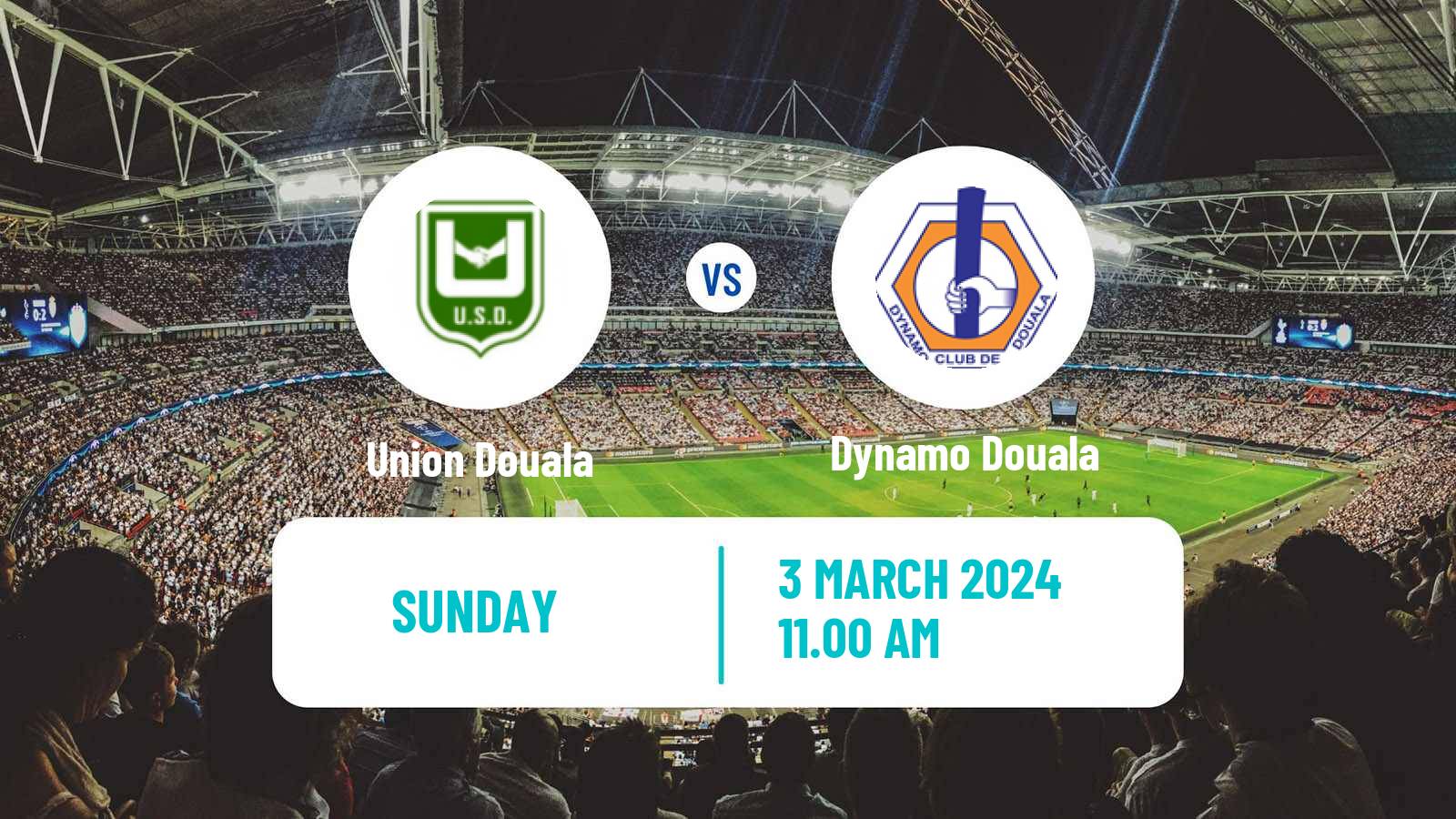 Soccer Cameroon Elite One Union Douala - Dynamo Douala