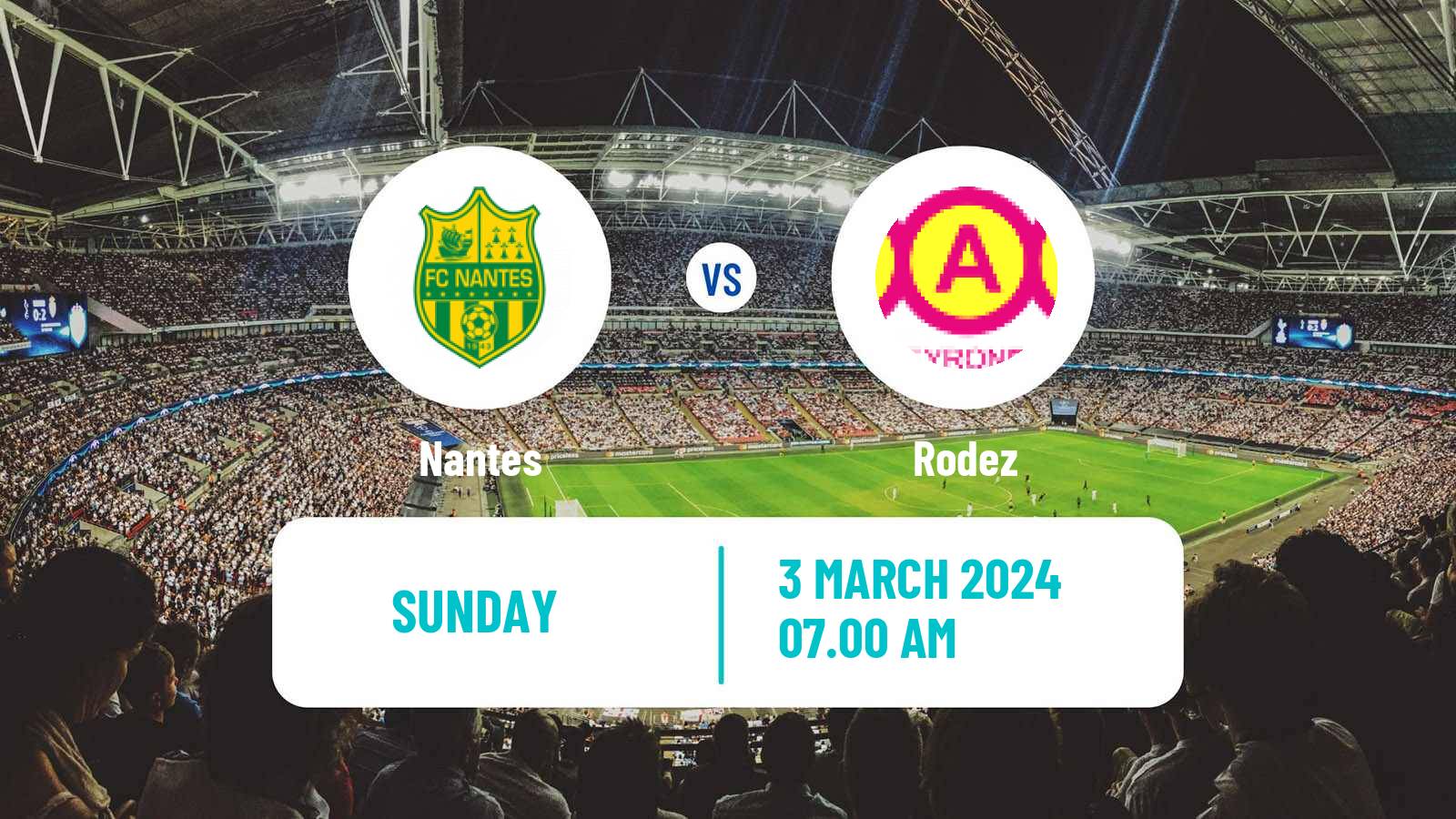 Soccer French Division 2 Women Nantes - Rodez