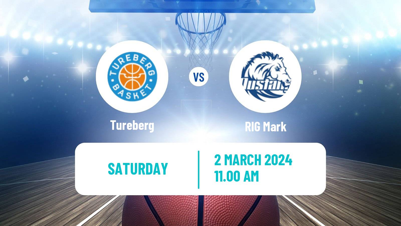 Basketball Swedish Superettan Basketball Tureberg - RIG Mark