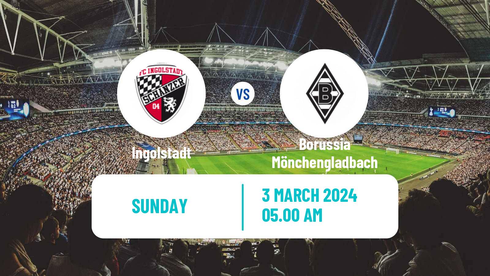 Soccer German 2 Bundesliga Women Ingolstadt - Borussia Mönchengladbach