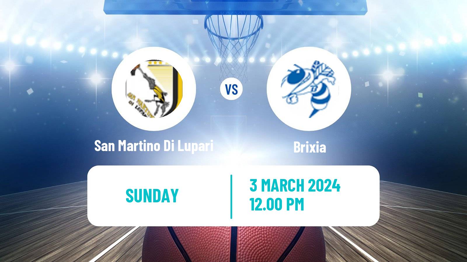 Basketball Italian Serie A1 Basketball Women San Martino Di Lupari - Brixia