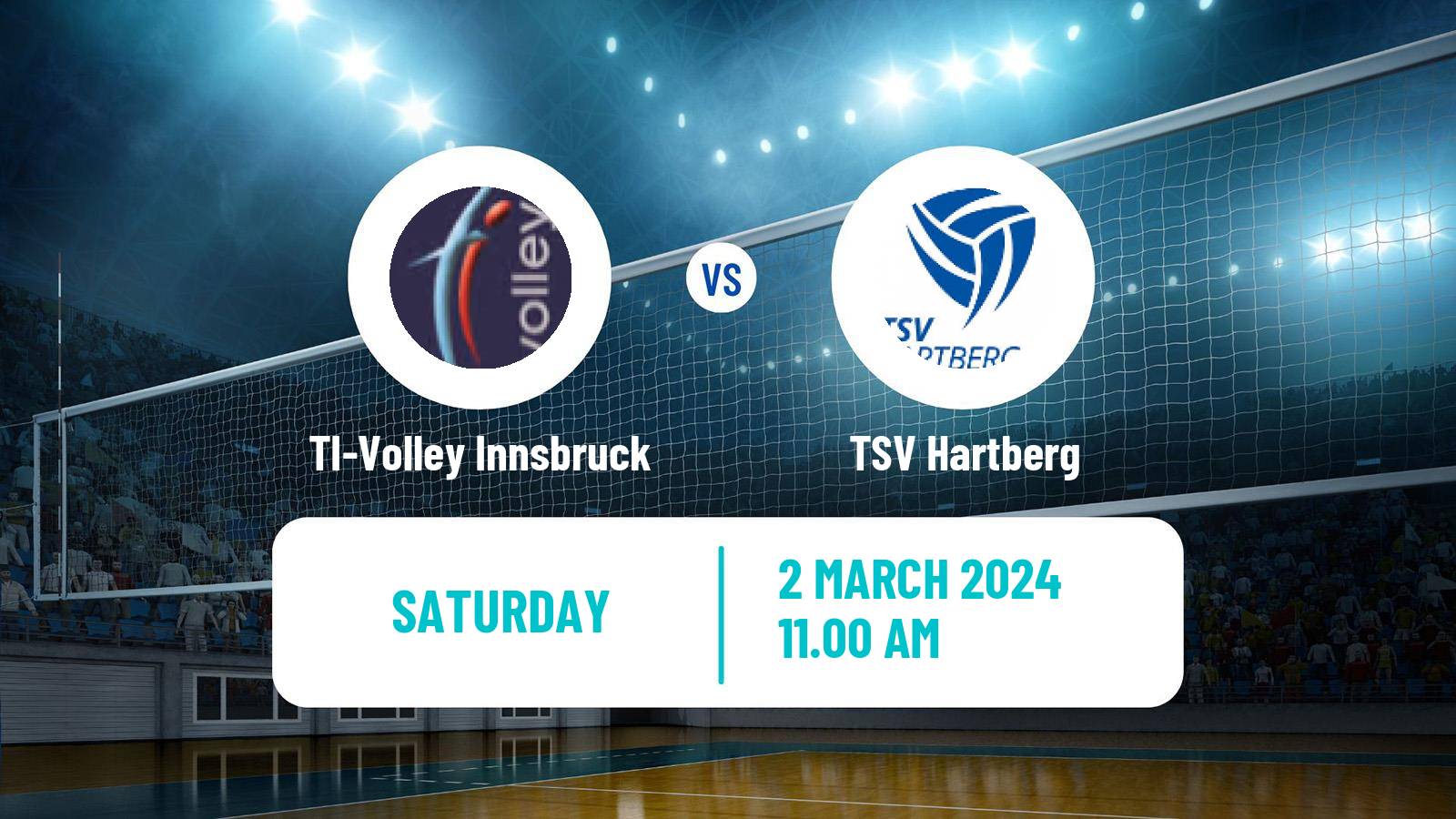 Volleyball Austrian Volley League Women TI-Volley Innsbruck - TSV Hartberg