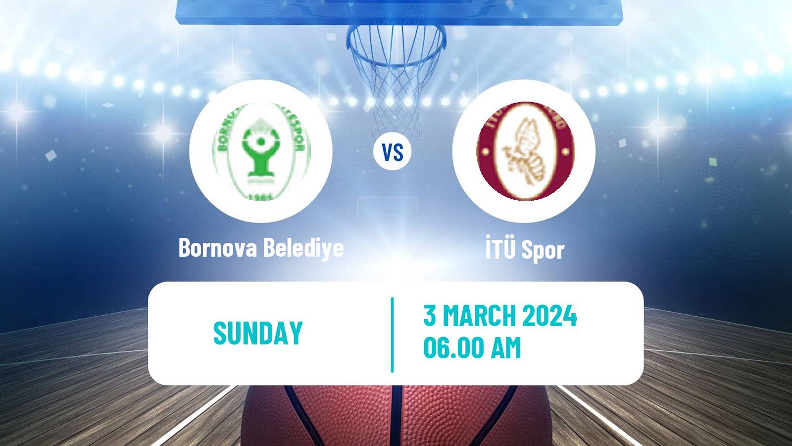 Basketball Turkish TBL Bornova Belediye - İTÜ