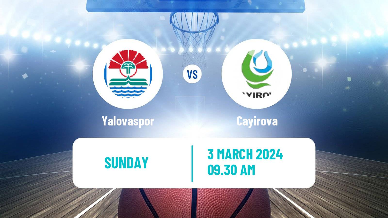 Basketball Turkish TBL Yalovaspor - Cayirova