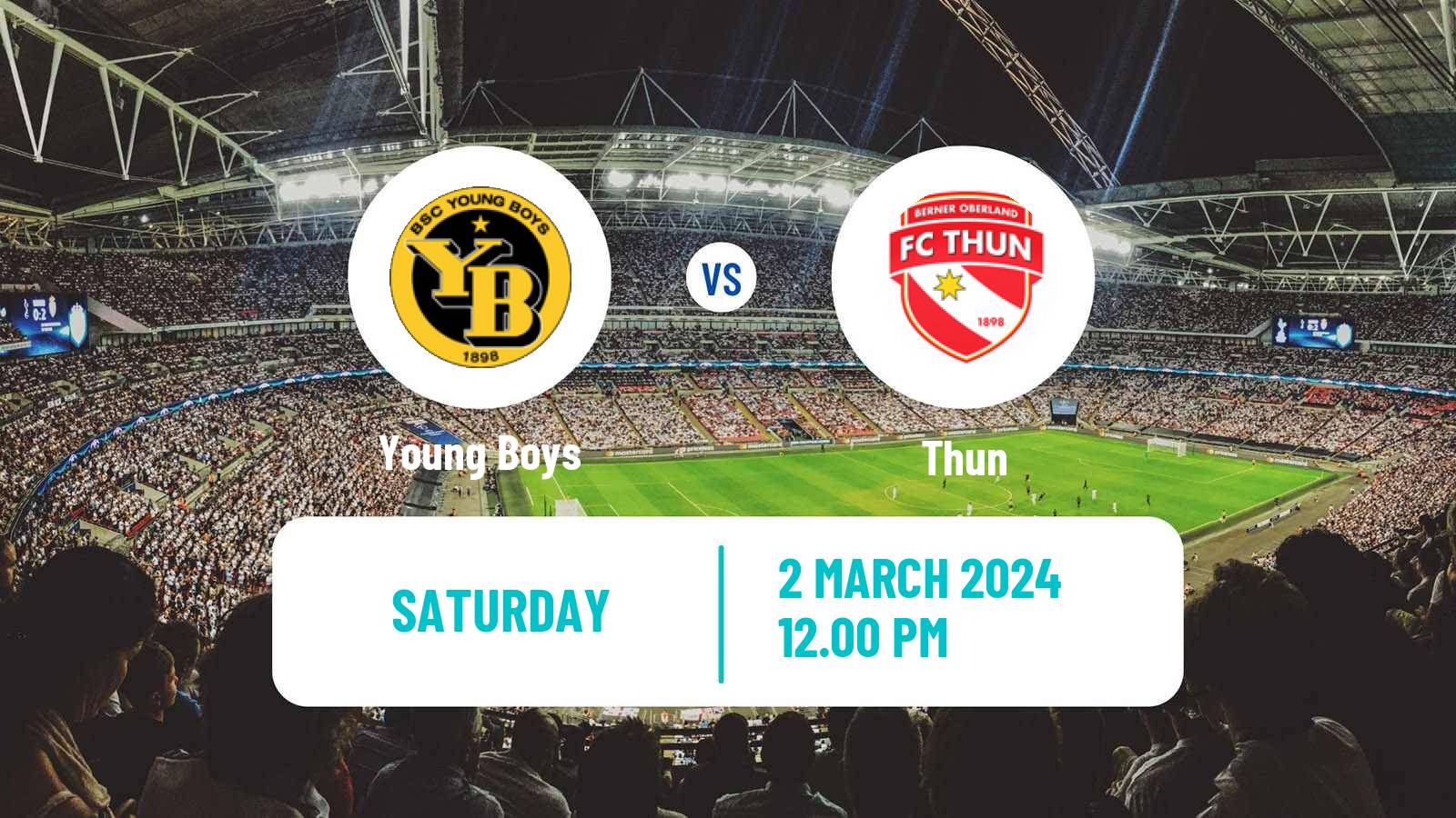 Soccer Swiss Super League Women Young Boys - Thun