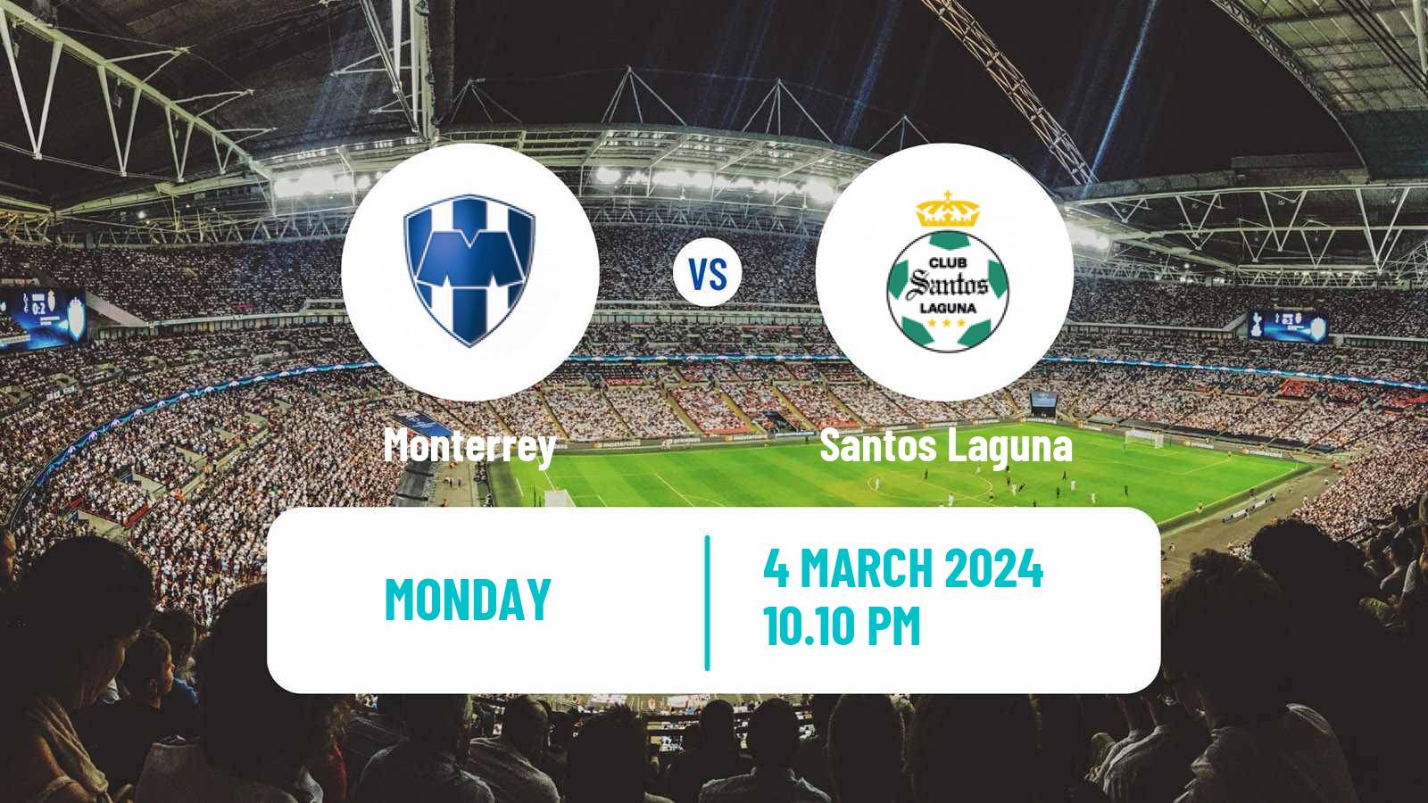 Soccer Mexican Liga MX Women Monterrey - Santos Laguna