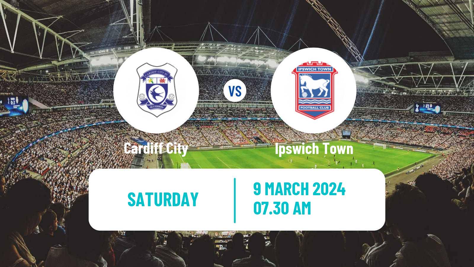 Soccer English League Championship Cardiff City - Ipswich Town