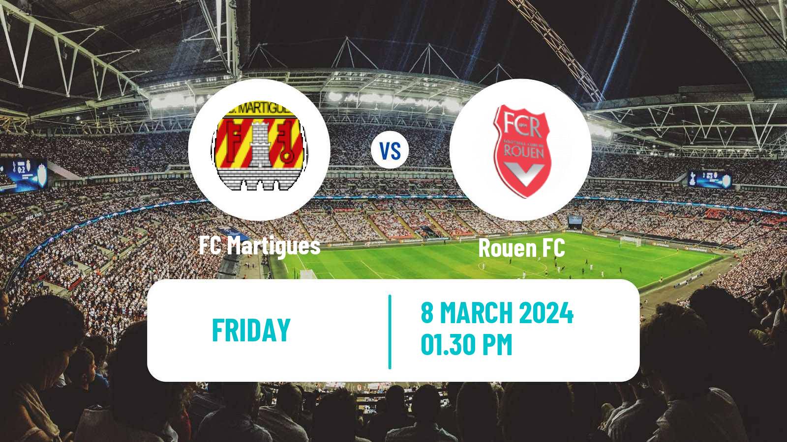 Soccer French National League Martigues - Rouen FC
