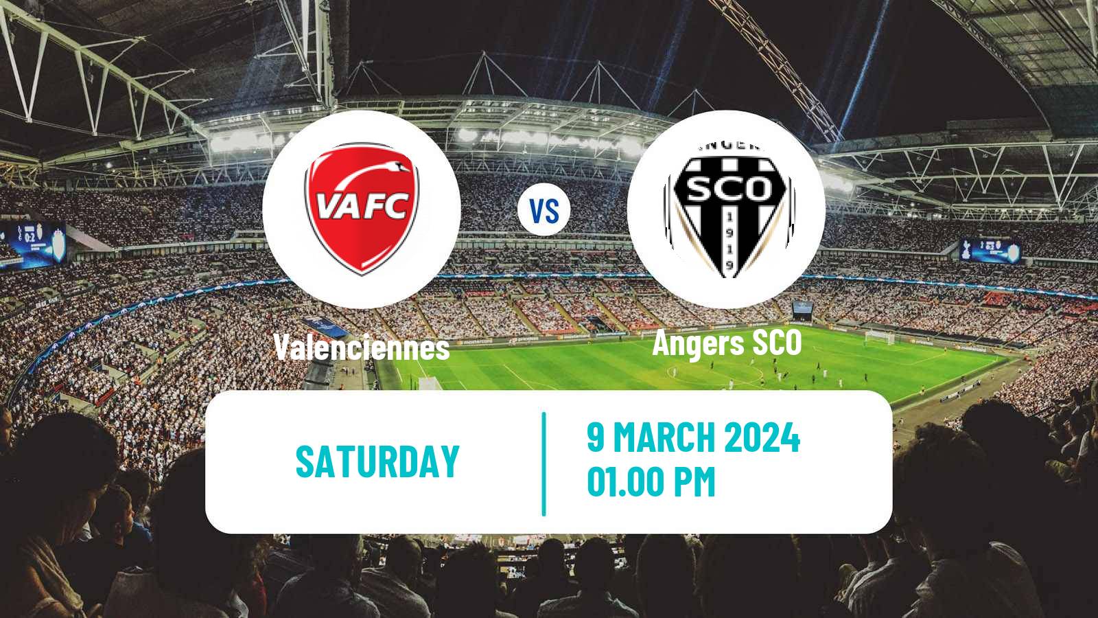 Soccer French Ligue 2 Valenciennes - Angers