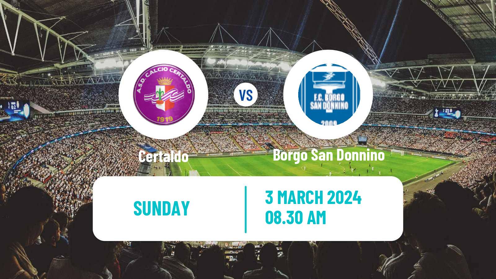 Soccer Italian Serie D - Group D Certaldo - Borgo San Donnino