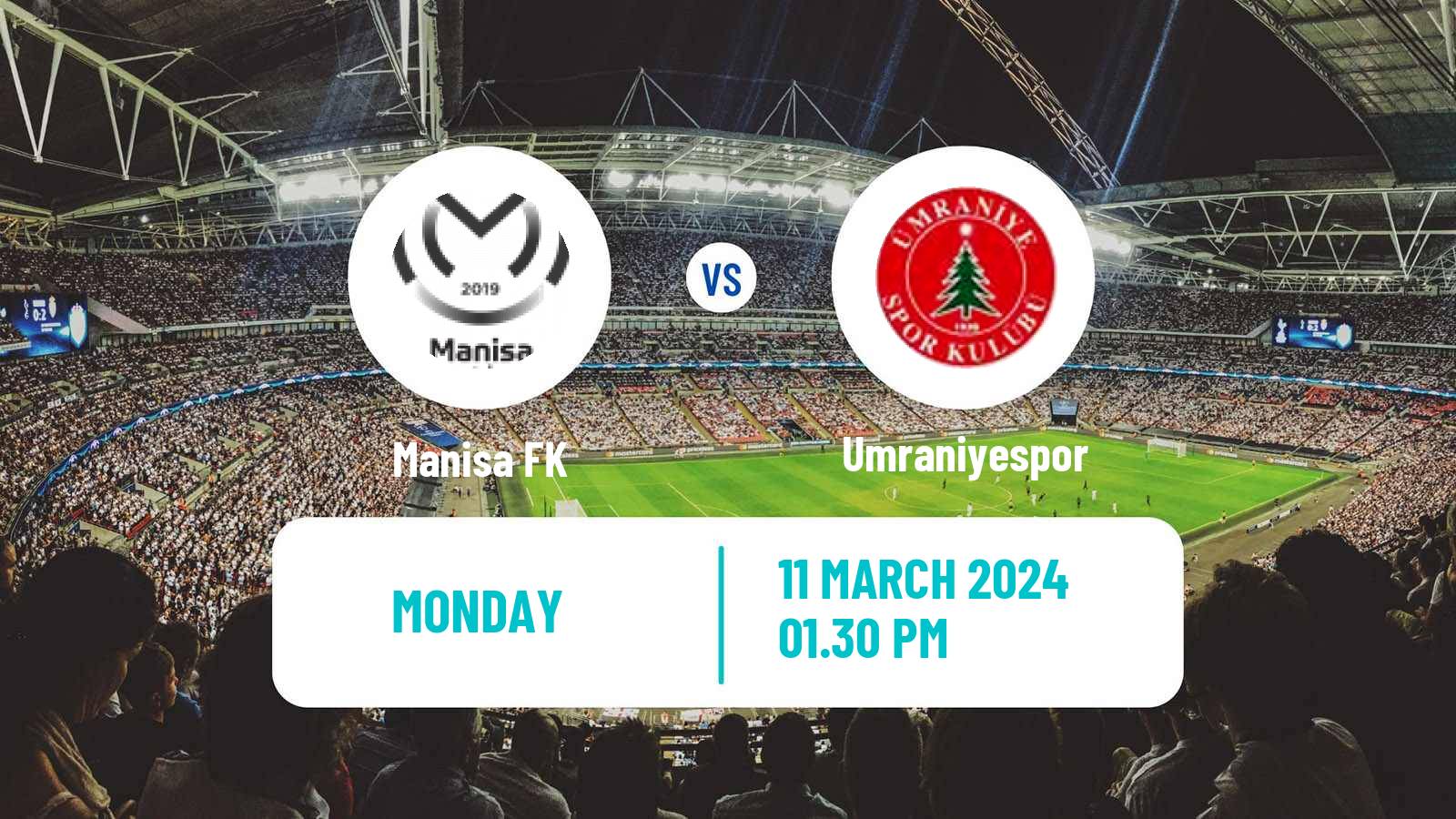 Soccer Turkish First League Manisa FK - Umraniyespor