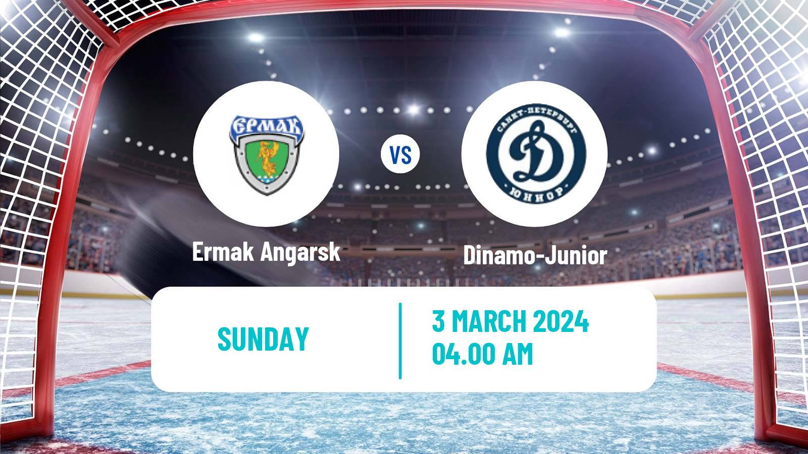 Hockey NMHL Ermak Angarsk - Dinamo-Junior