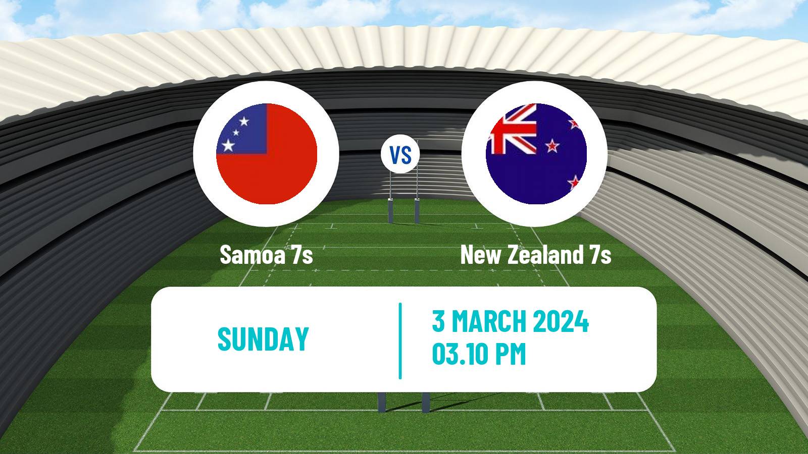 Rugby union Sevens World Series - USA Samoa 7s - New Zealand 7s