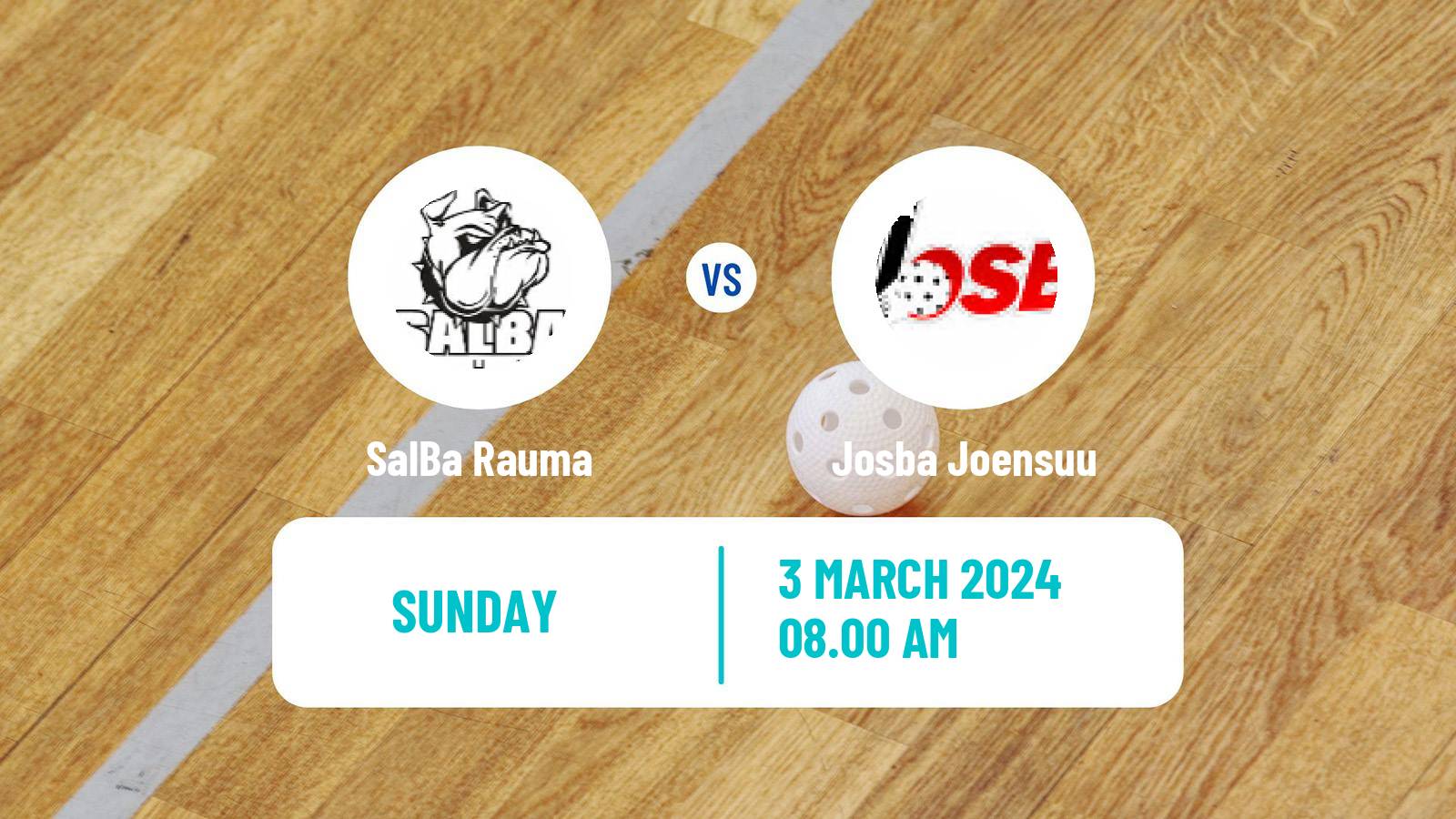 Floorball Finnish Divari SalBa Rauma - Josba Joensuu