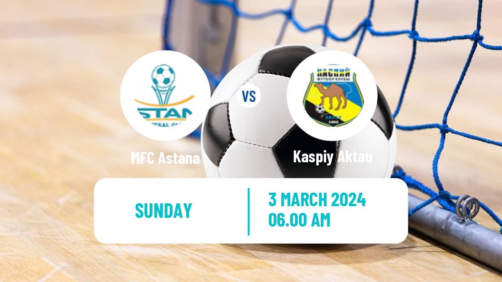 Futsal Kazakh Championship Futsal Astana - Kaspiy Aktau