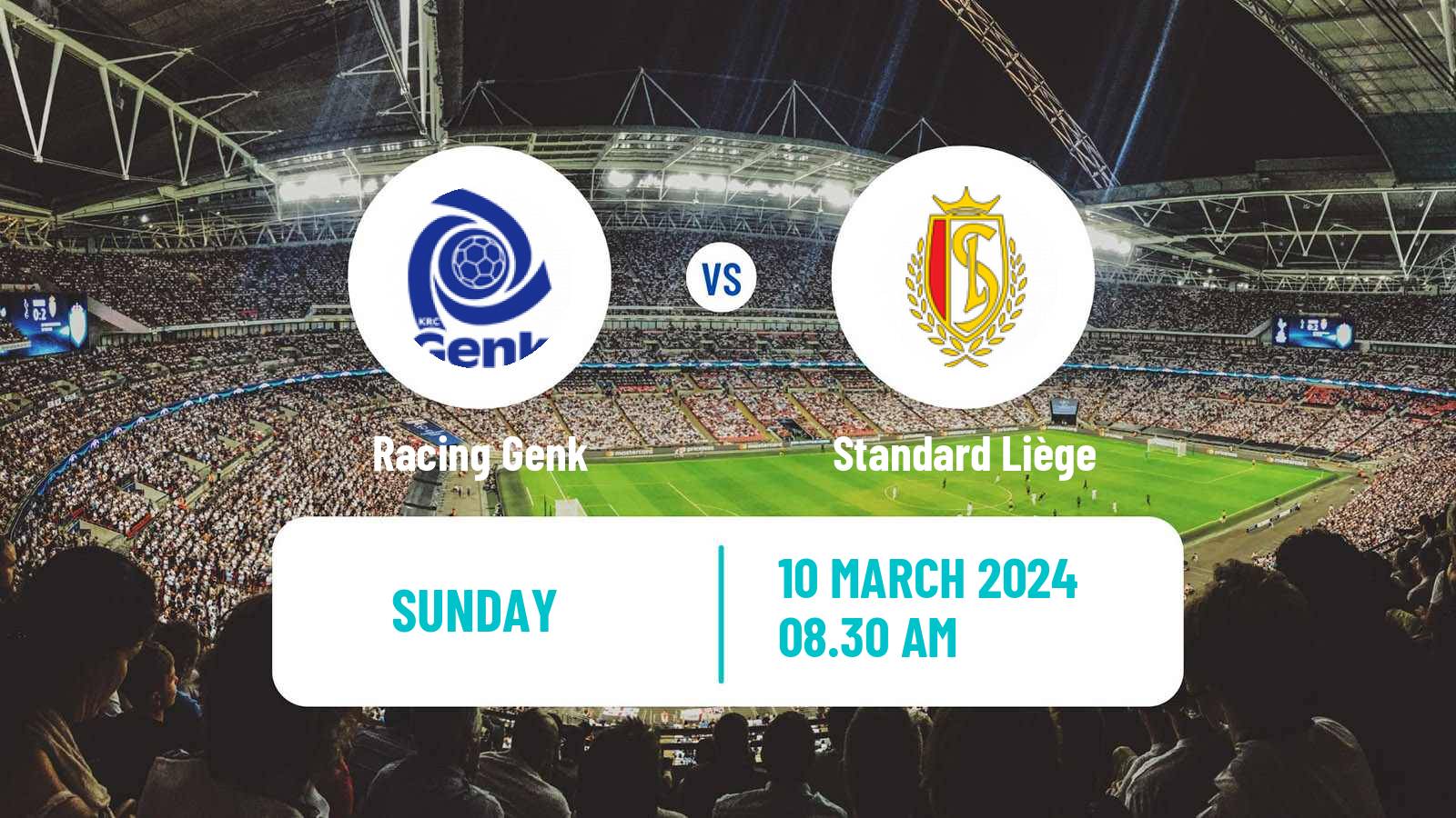 Soccer Belgian Jupiler Pro League Genk - Standard Liège