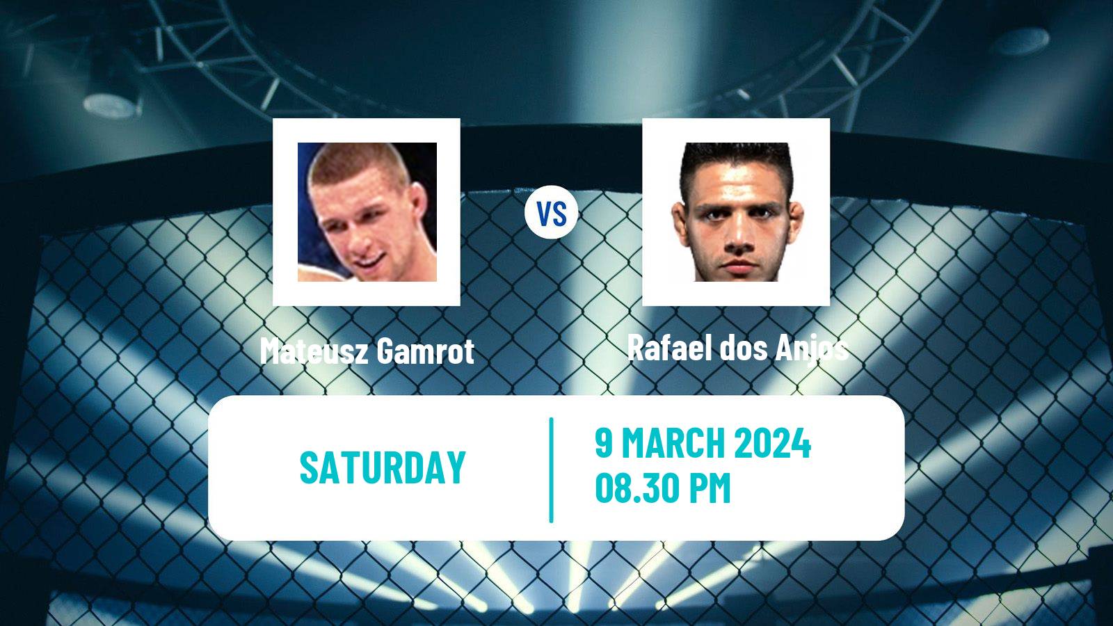 MMA Lightweight UFC Men Mateusz Gamrot - Rafael dos Anjos