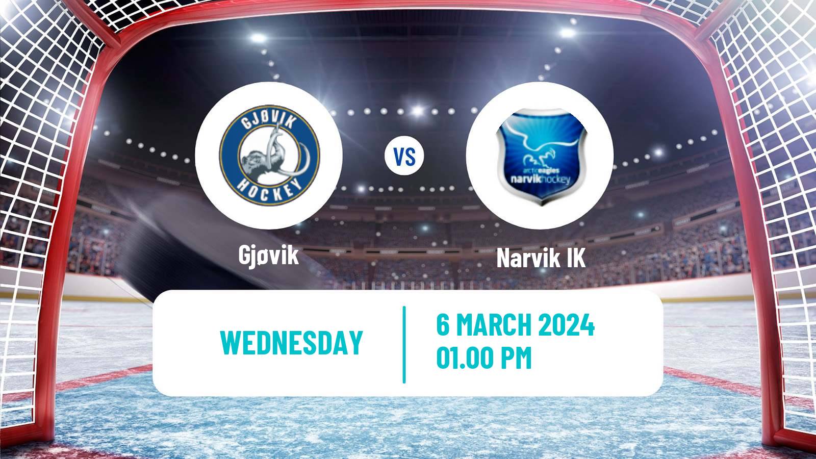 Hockey Norwegian Division 1 Hockey Gjøvik - Narvik