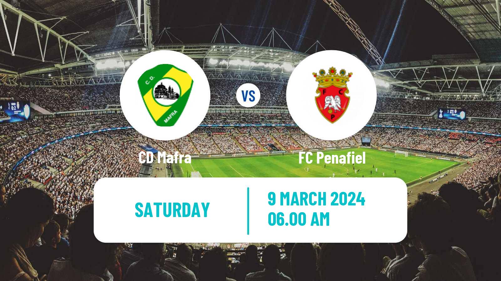 Soccer Portuguese Liga 2 Mafra - Penafiel