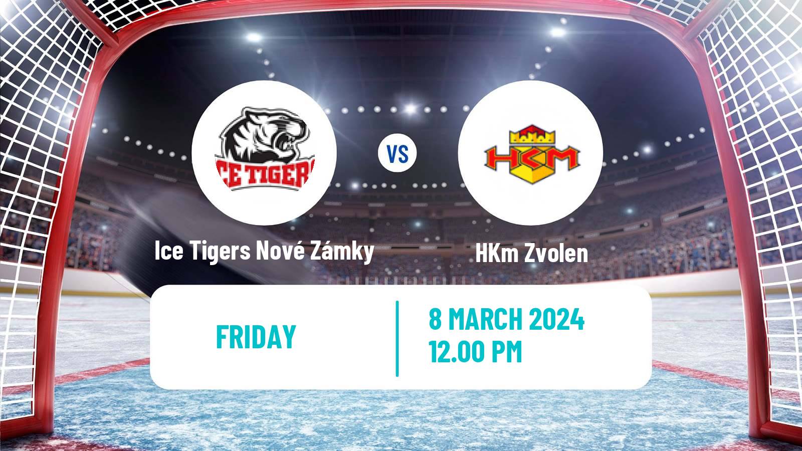 Hockey Slovak Extraliga Ice Tigers Nové Zámky - Zvolen