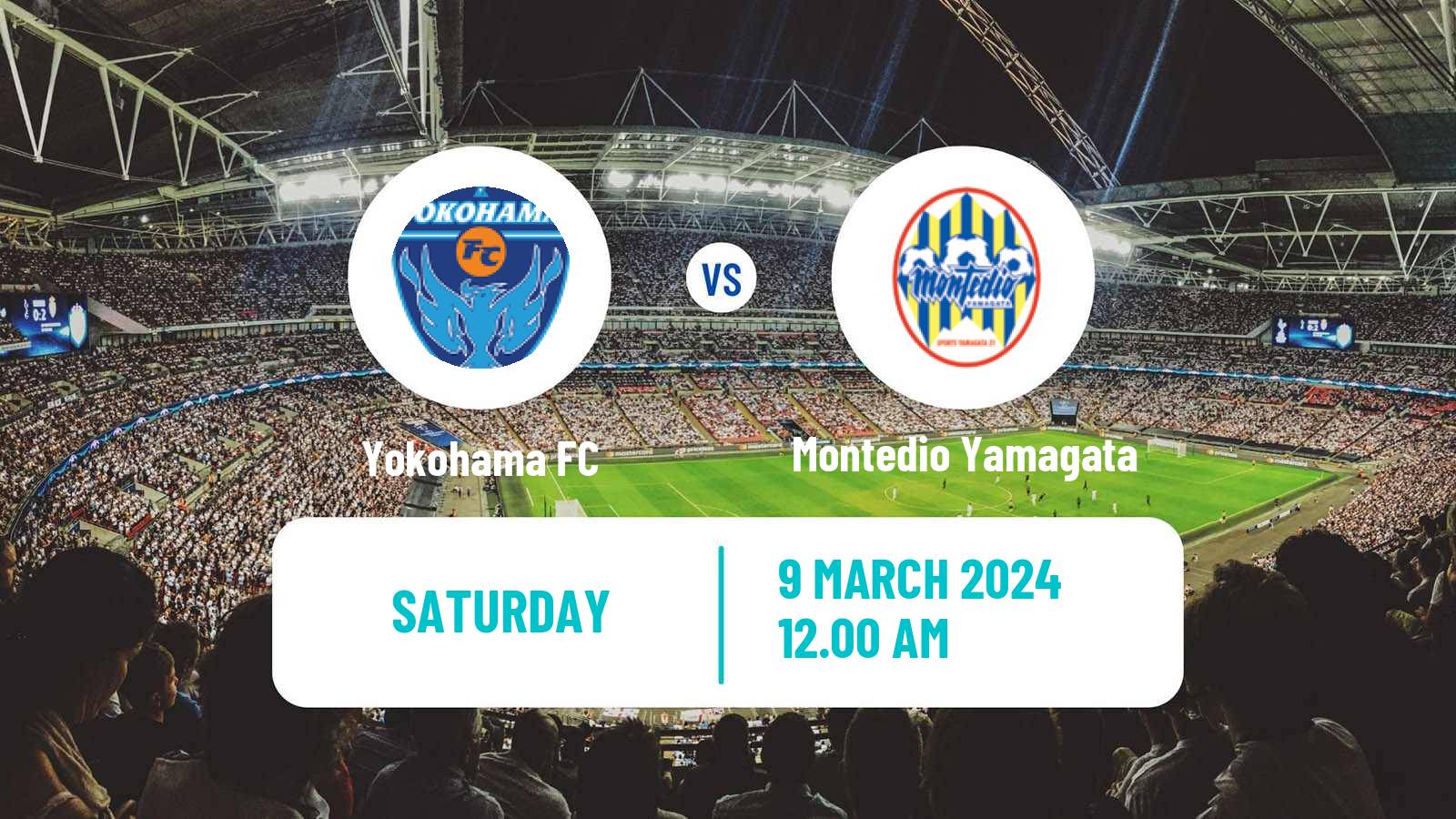 Soccer Japan J2 League Yokohama FC - Montedio Yamagata