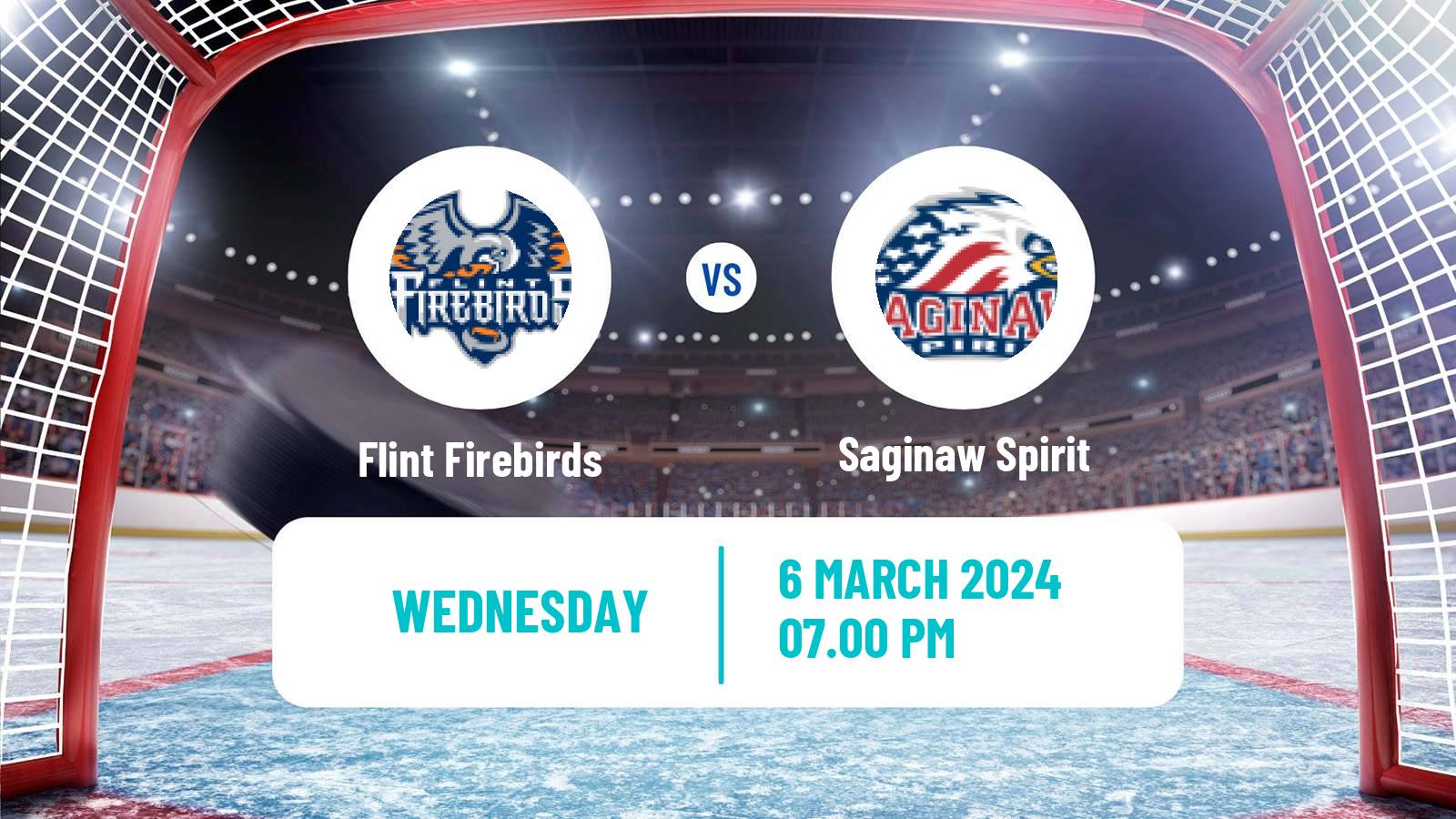 Hockey OHL Flint Firebirds - Saginaw Spirit