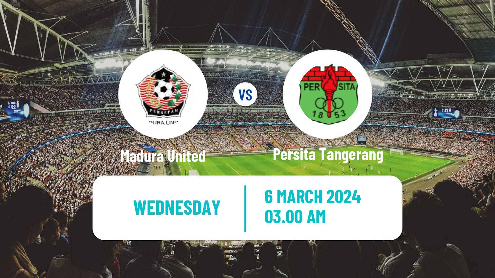 Soccer Indonesian Liga 1 Madura United - Persita Tangerang