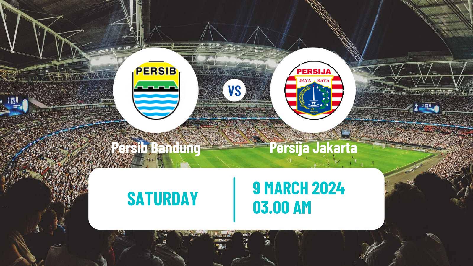 Soccer Indonesian Liga 1 Persib Bandung - Persija Jakarta