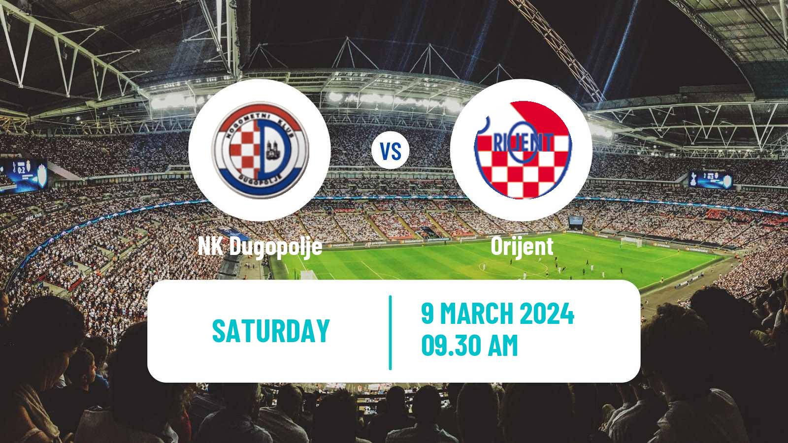 Soccer Croatian Prva NL Dugopolje - Orijent
