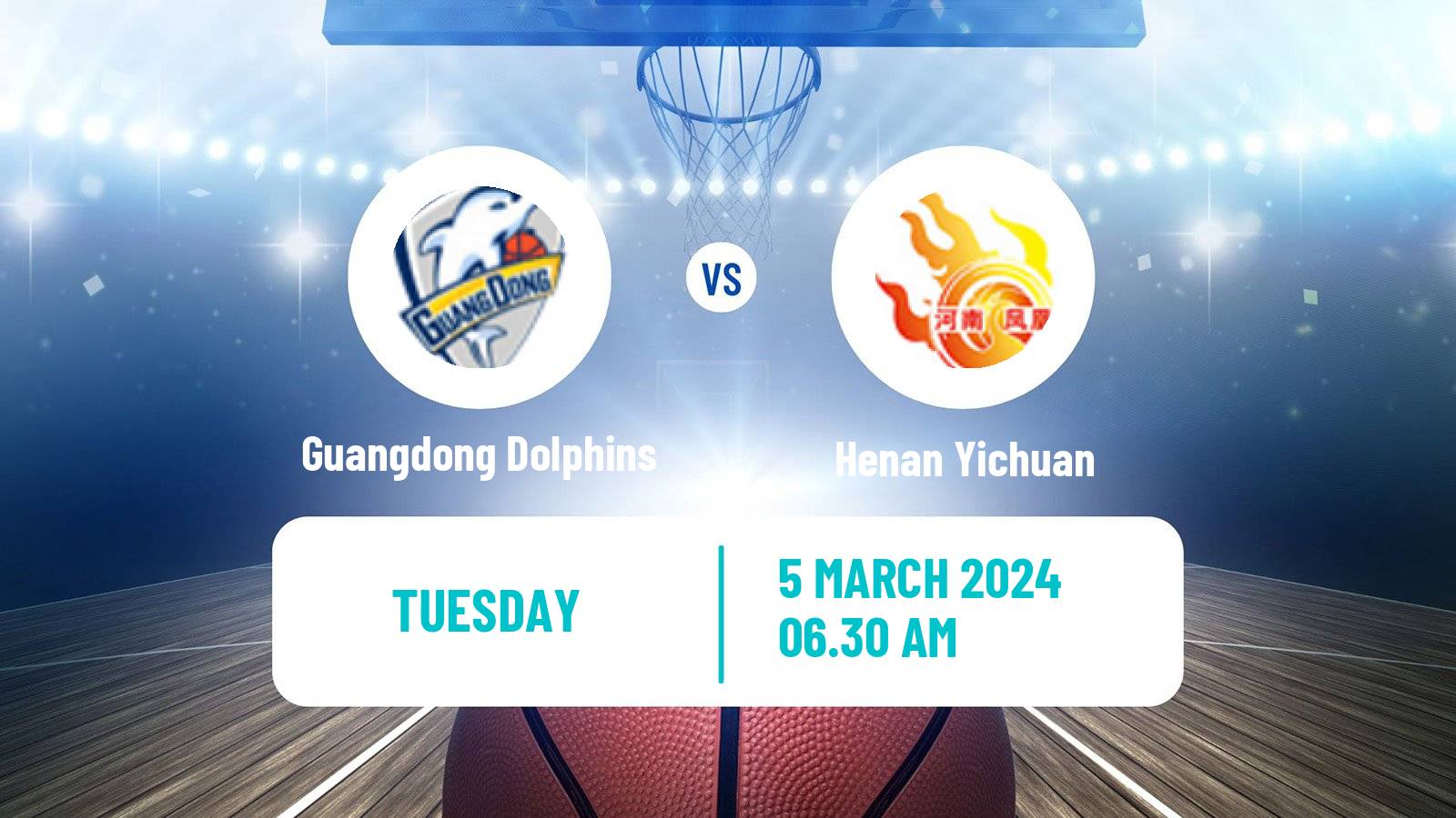 Basketball WCBA Guangdong Dolphins - Henan Yichuan