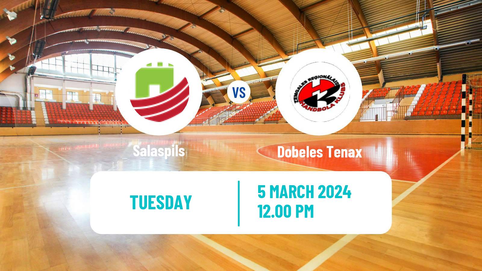 Handball Latvian Virsliga Handball Salaspils - Dobeles Tenax