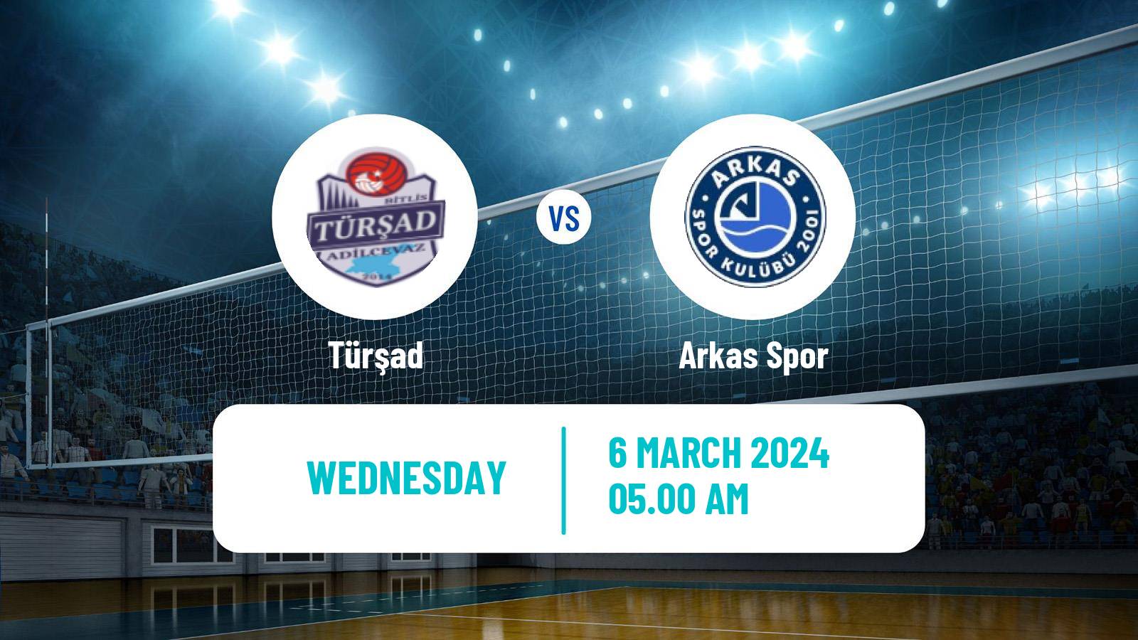 Volleyball Turkish Efeler Ligi Volleyball Türşad - Arkas Spor