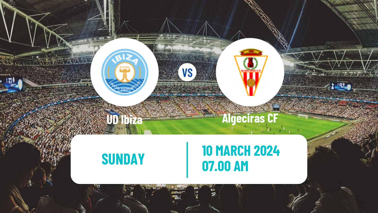 Soccer Spanish Primera RFEF Group 2 Ibiza - Algeciras